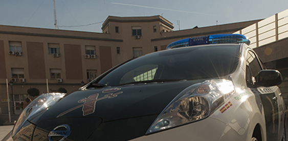 coche electrico guardia civil