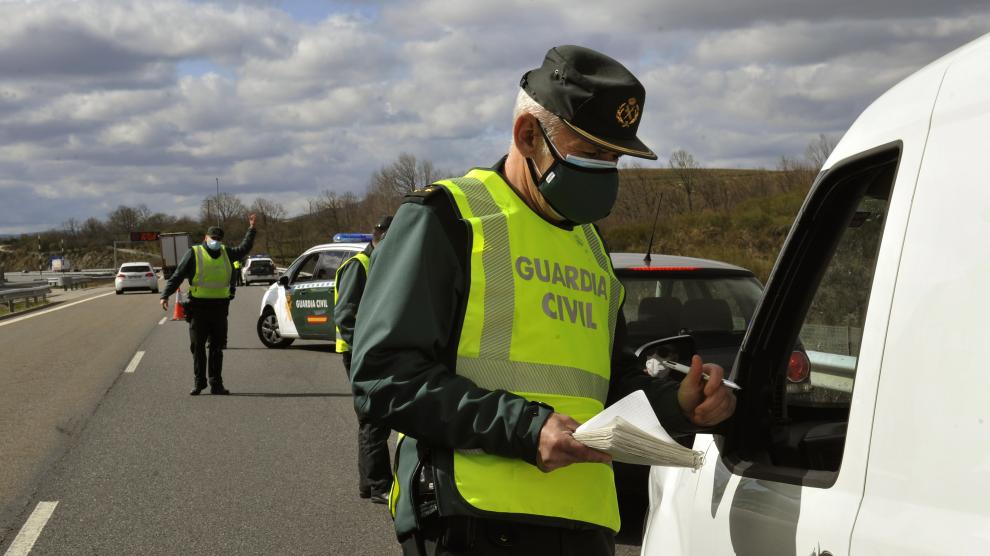 control guardia civil