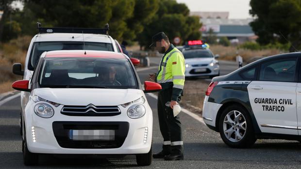 control guardia civil