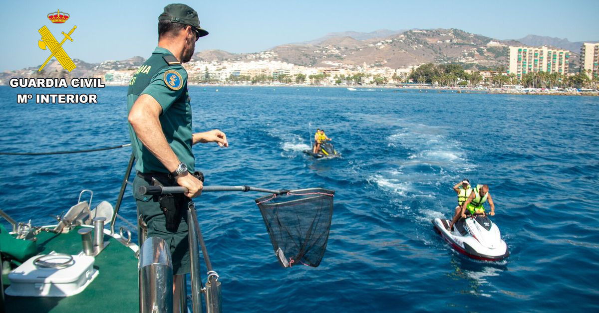 control embarcaciones guardia civil