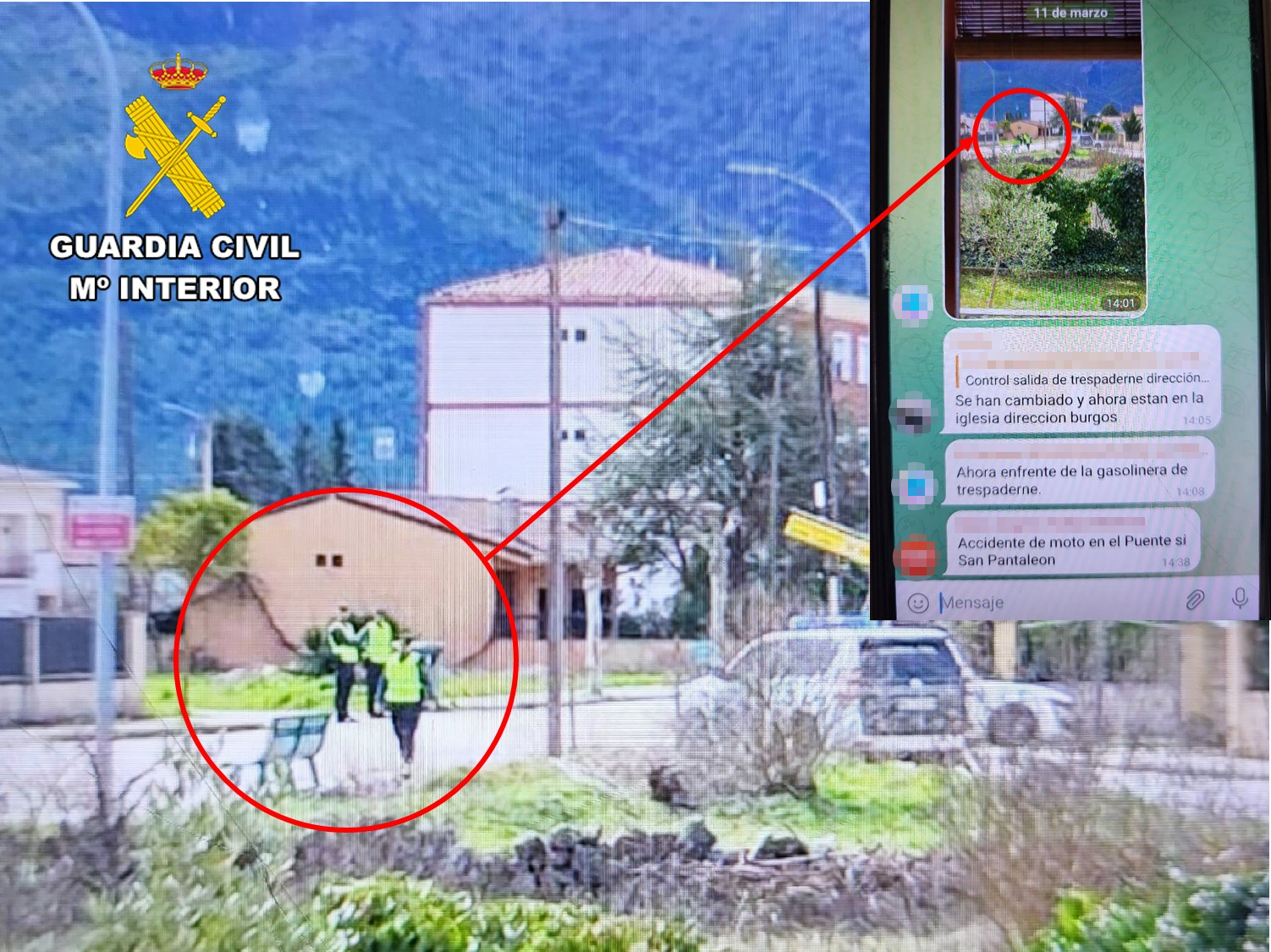 control policial redes sociales
