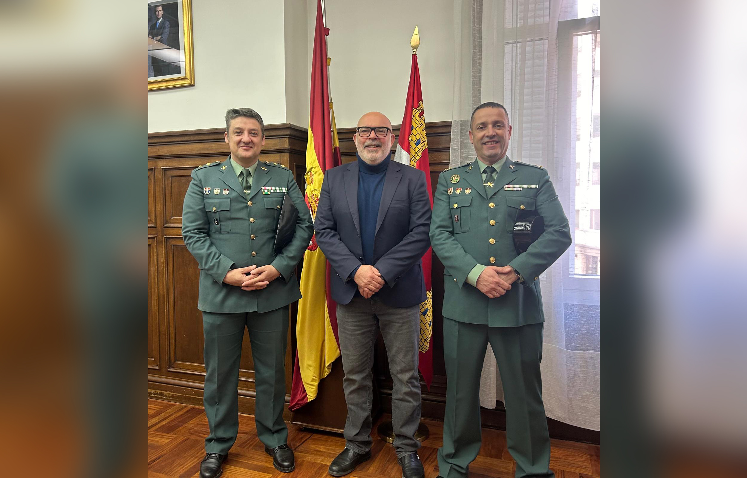 despedida jefe subsector trafico soria diego francisco gil gonzalo