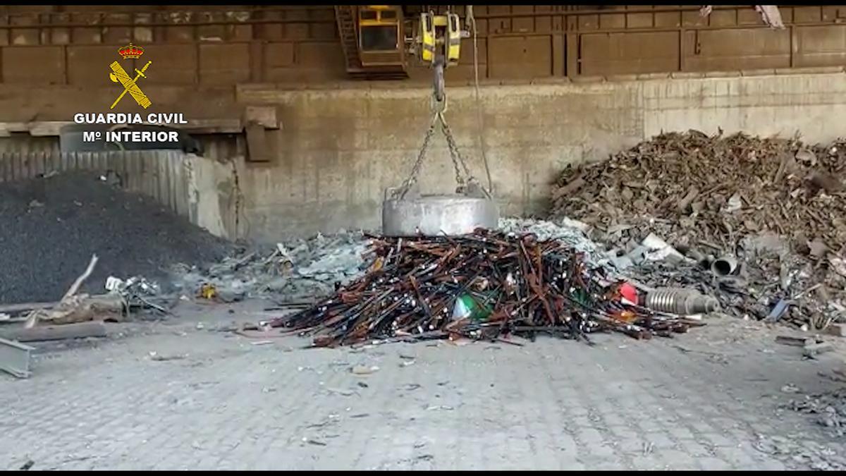 destruccion armas