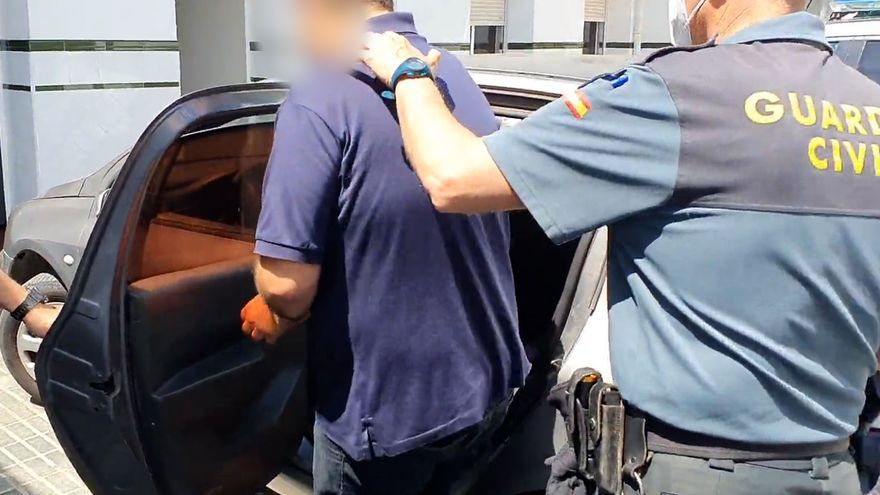 detenido sevilla guardia civil