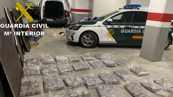 droga incautada Guardia Civil