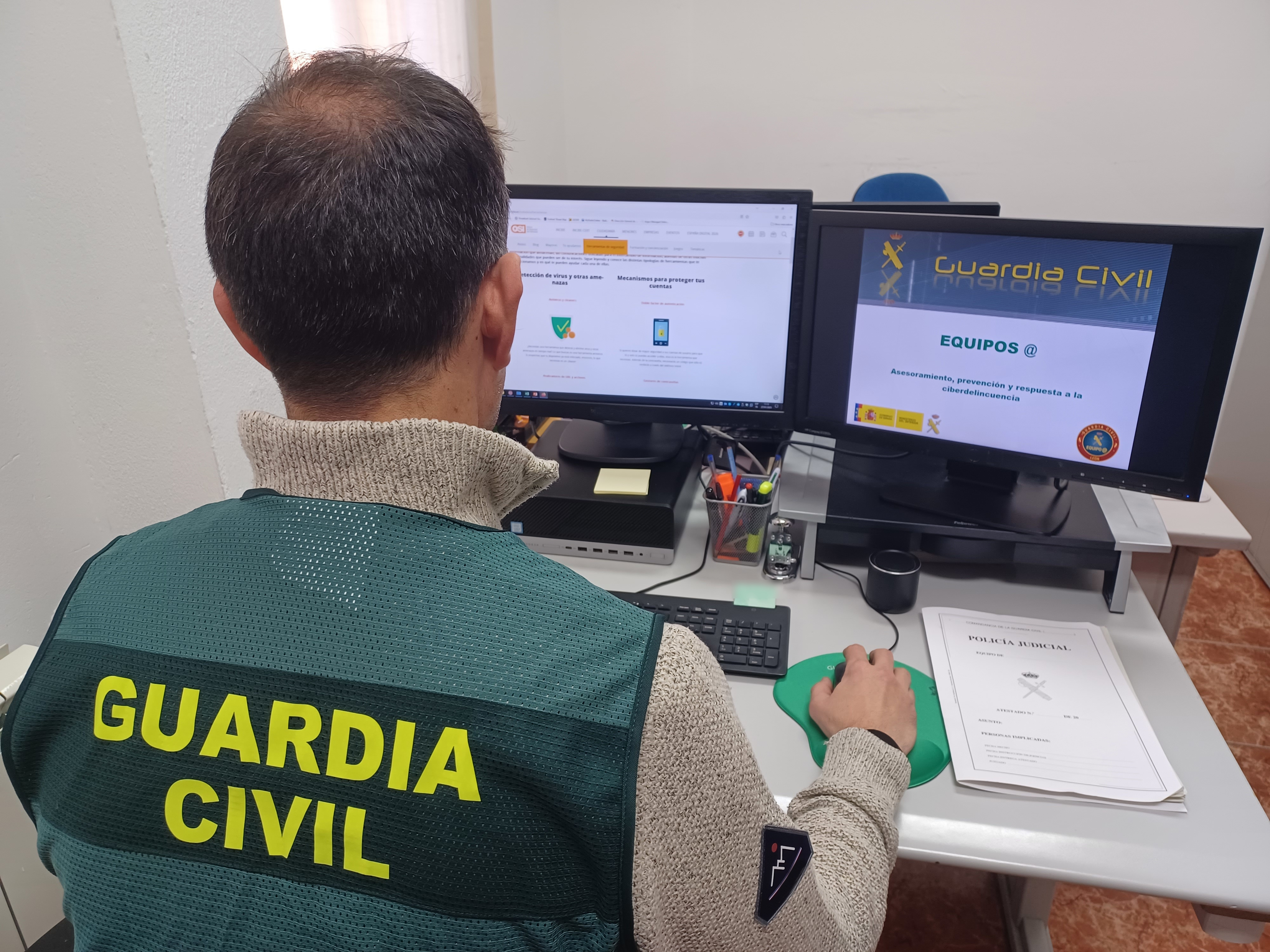 equipo Guardia Civil León