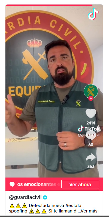 estafas malaga guardia civil tiktok