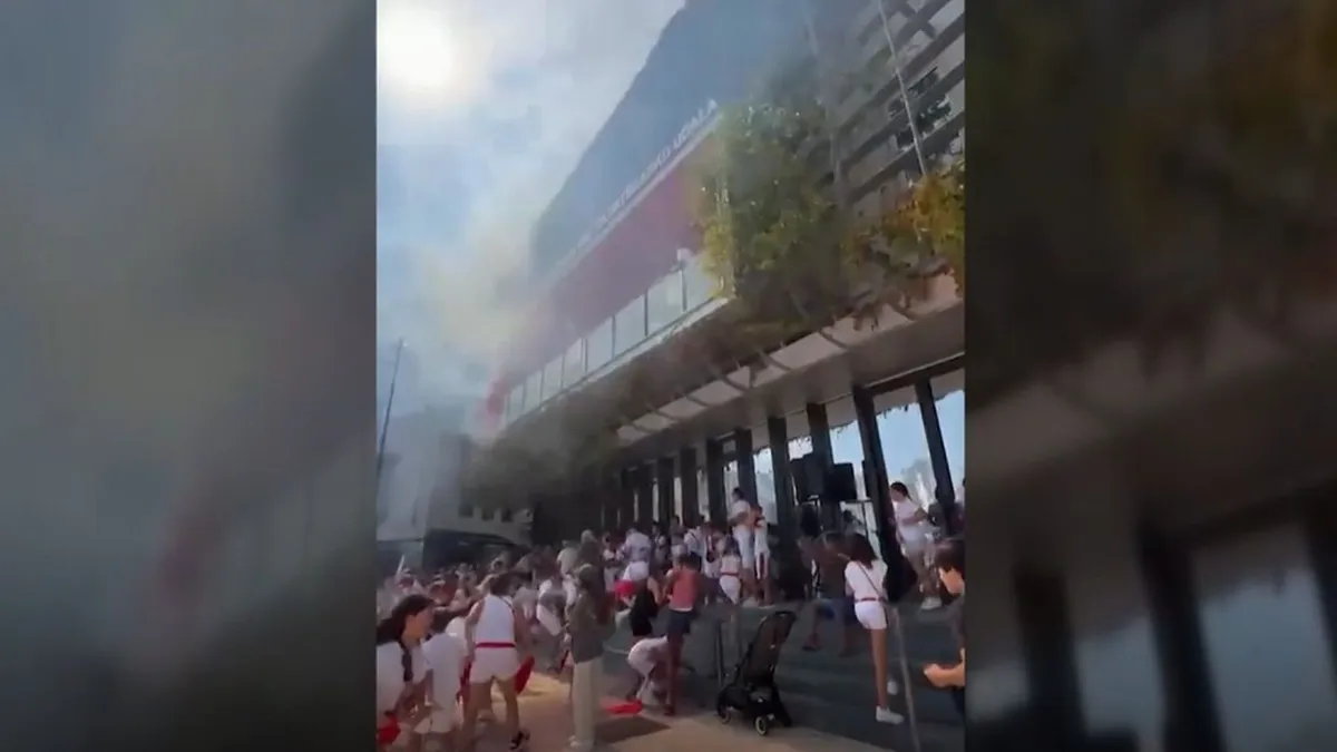 explosion en las fiestas de noain navarra