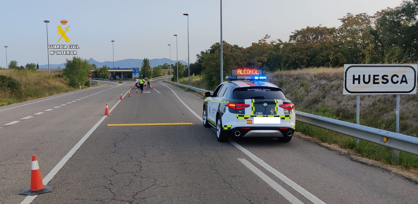 foto trafico huesca