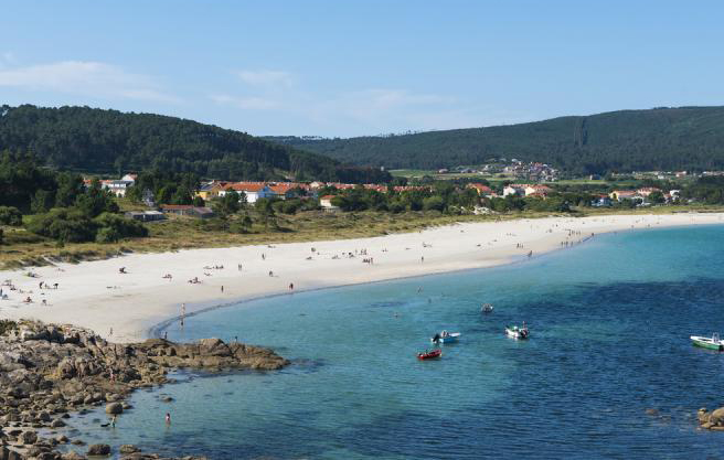 fotografia playa de finisterre