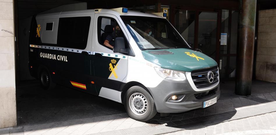 furgon presos guardia civil