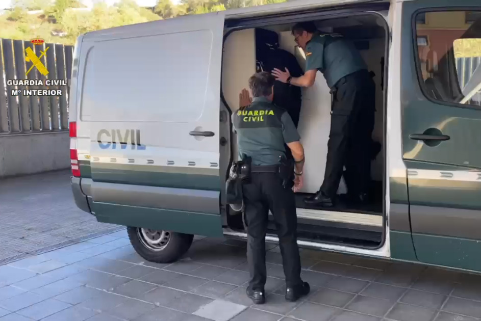 furgon presos guardia civil