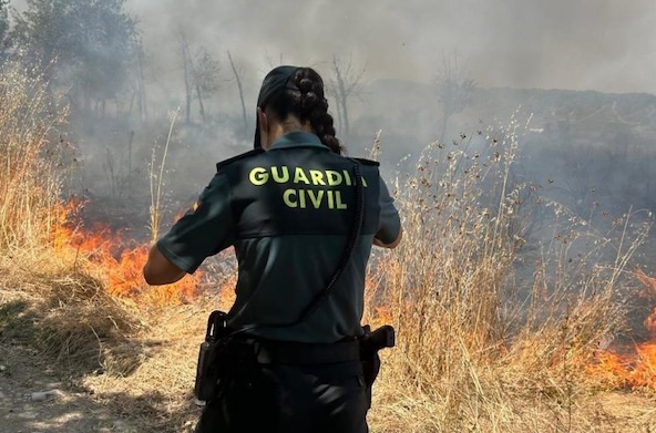 guardia civil incendio