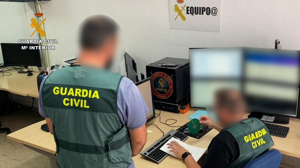 guardia civil investiga ordenadores