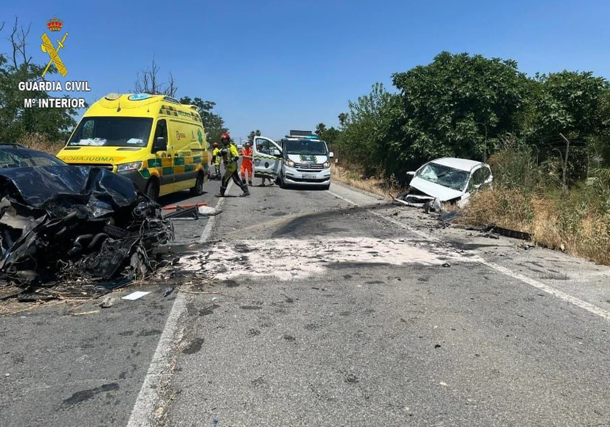 guardia civil trafico accidente