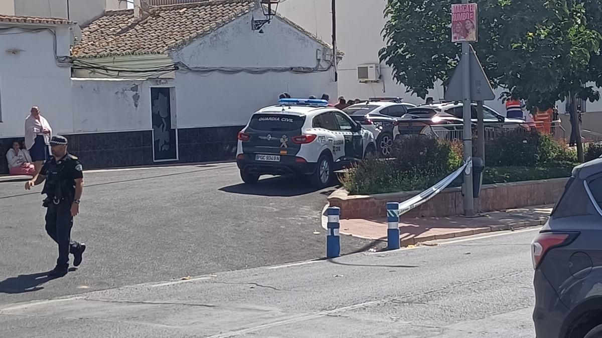 guardia civil atrincherado