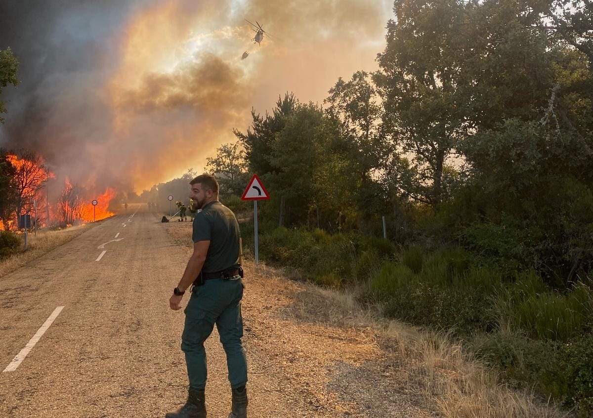 guardia civil incendios