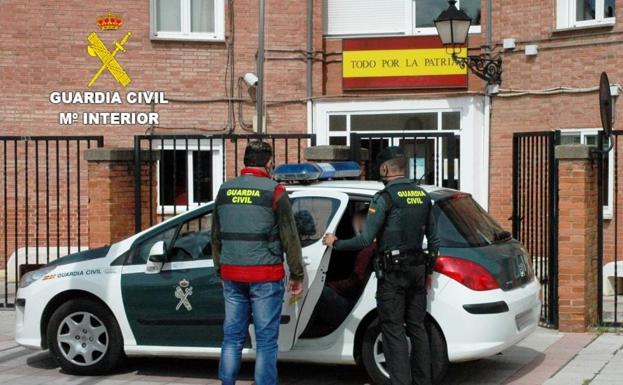 guardia civil leon detencion