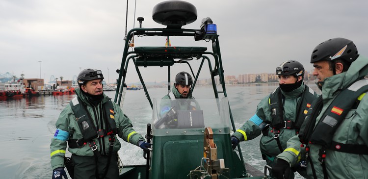 guardia civil mar frontex
