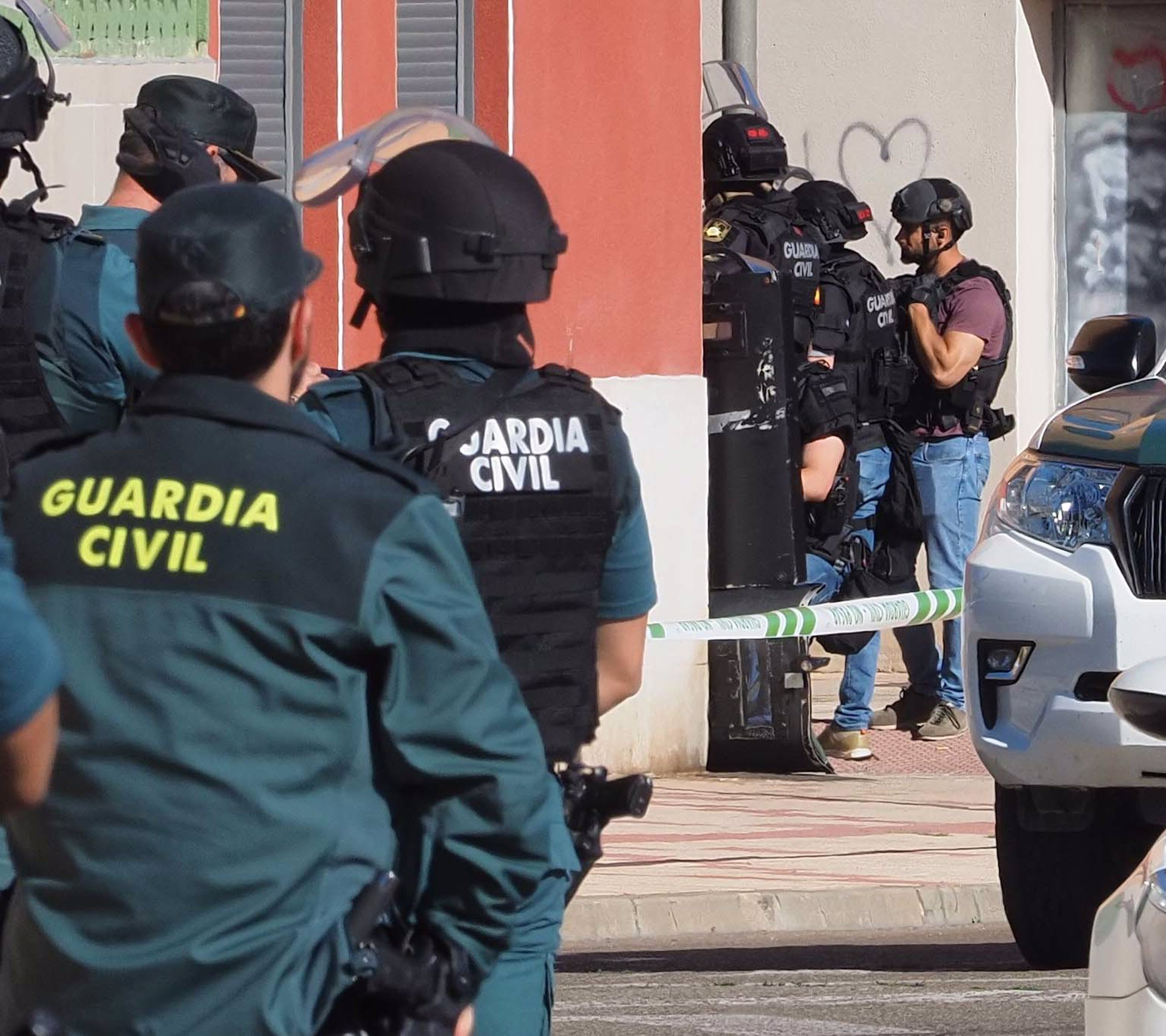 Un hombre se atrinchera con un rehén en una vivienda tras matar con arma de fuego a una persona en Santovenia (Valladolid) - Photogenic/Claudia Alba - Europa Press guardiacivilfallecetiroteovalladolid1julio2022
