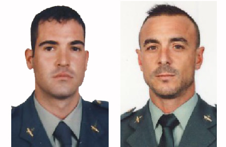 guardias civiles asesinados en Barbate