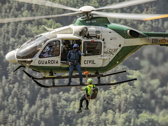 helicoptero greim rescate montaña