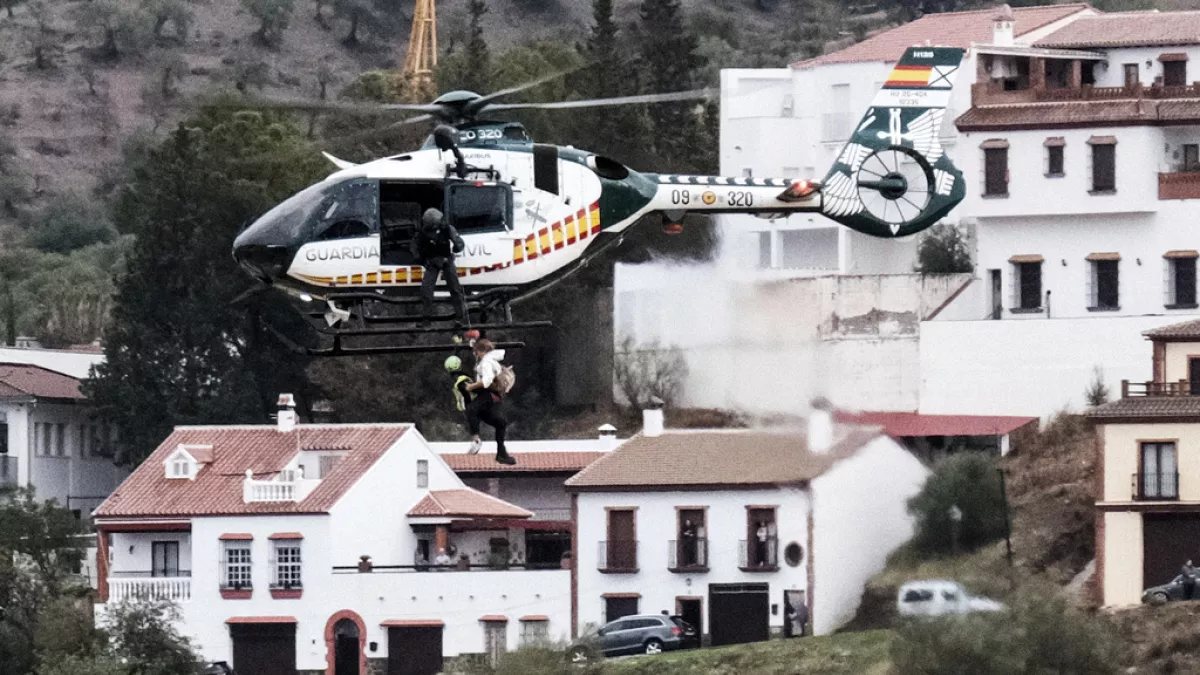 helicoptero rescate DANA Valencia