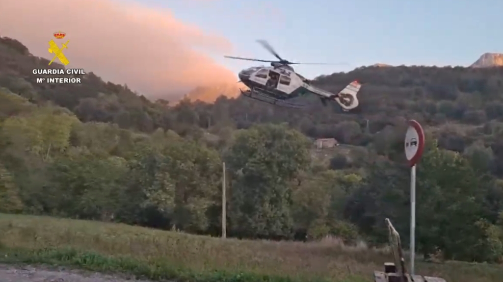 helicoptero rescate asturias