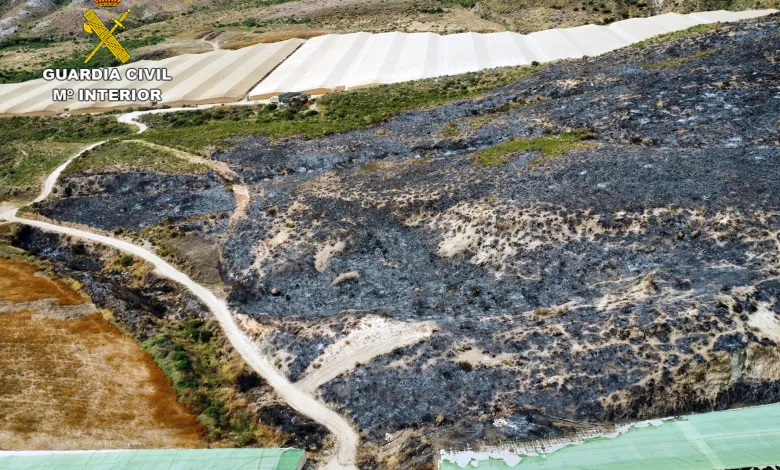 incendio mazarron murcia
