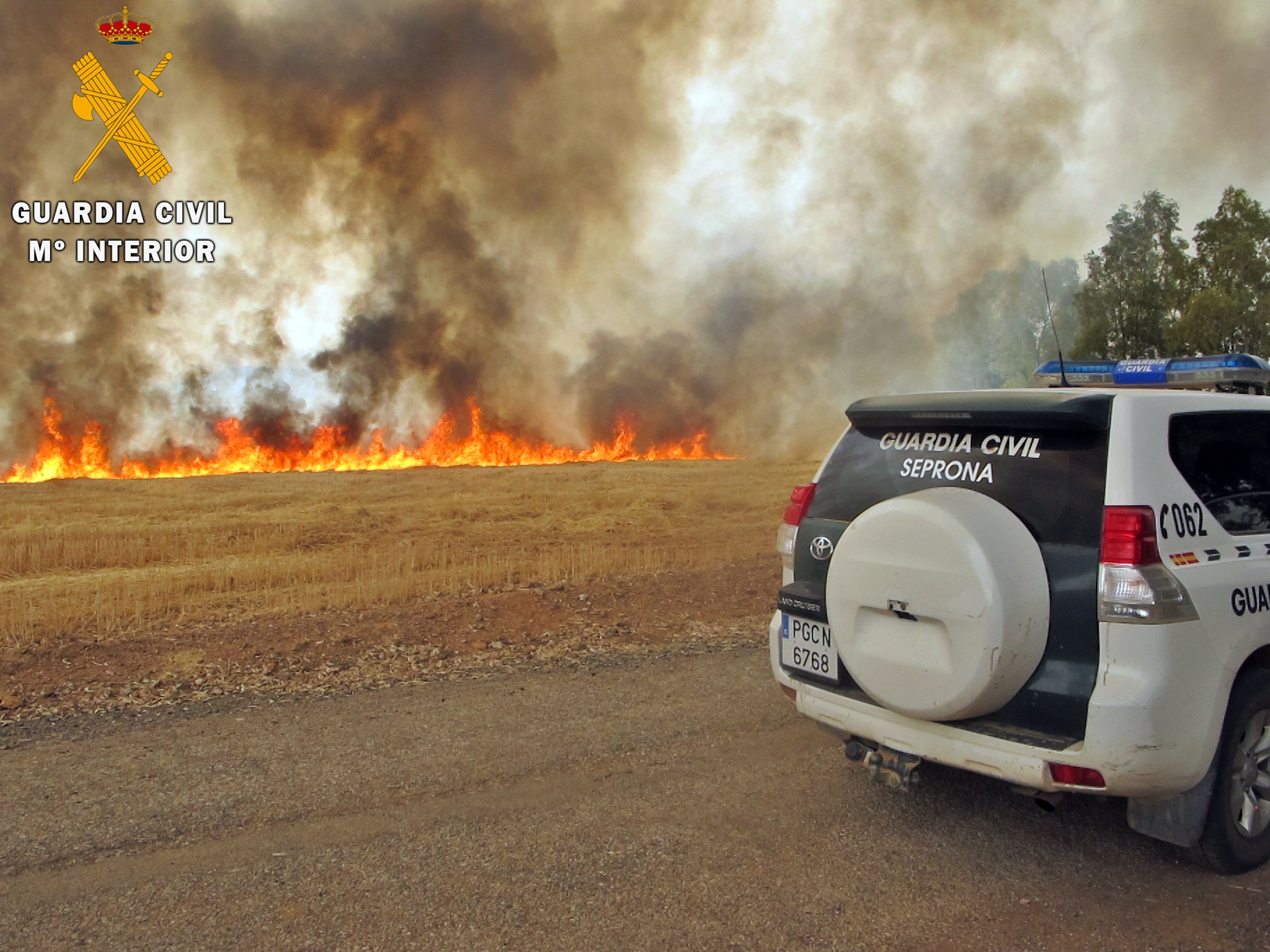 incendios Azuaga Peraleda 2