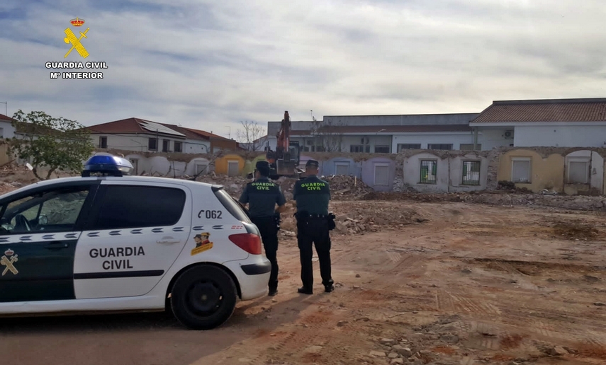 inicio obras cuartel Castuera 3