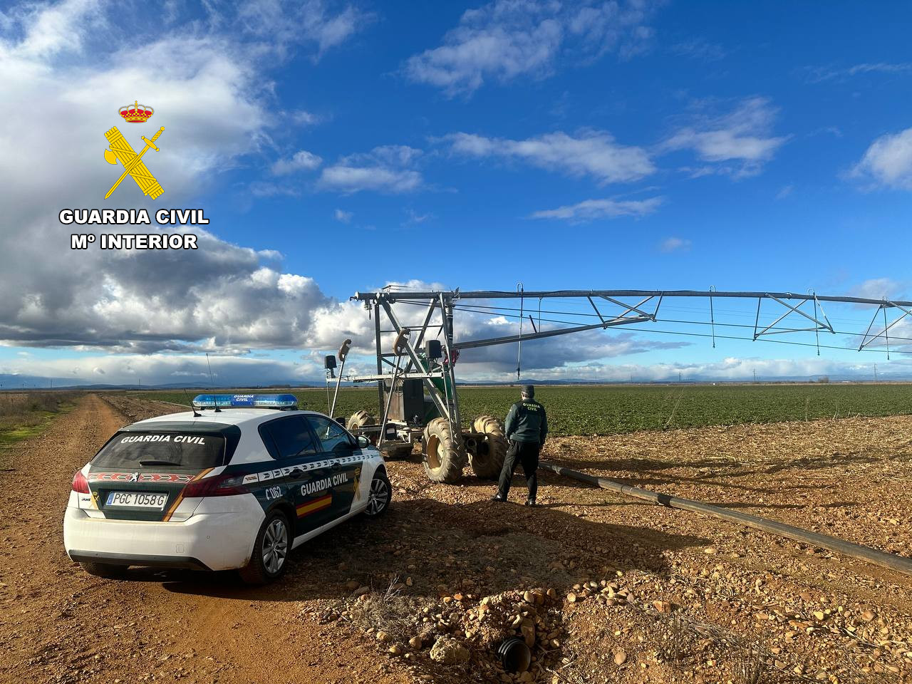 inpección riego agrícola Guardia Civil