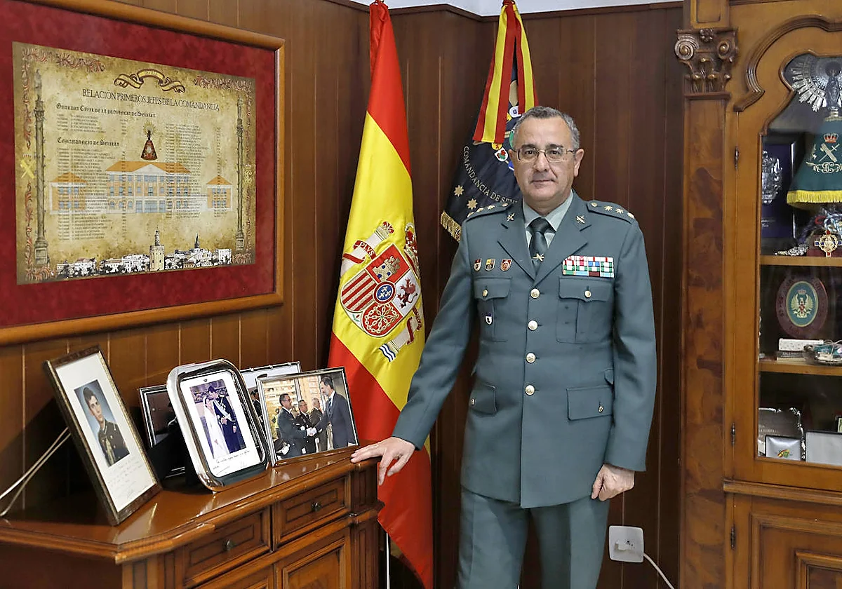 luis ortega guardiacivil general jefe andalucía
