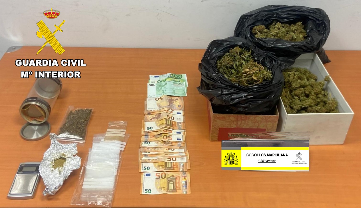 marihuana 1.350 gr