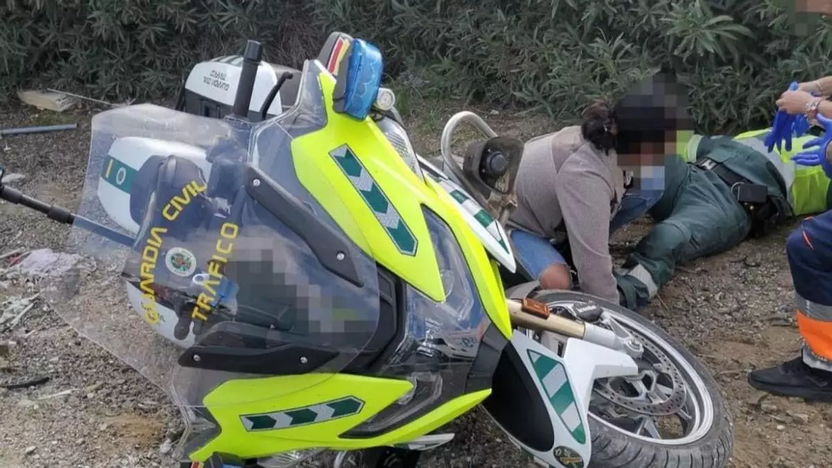 mootorista accidente