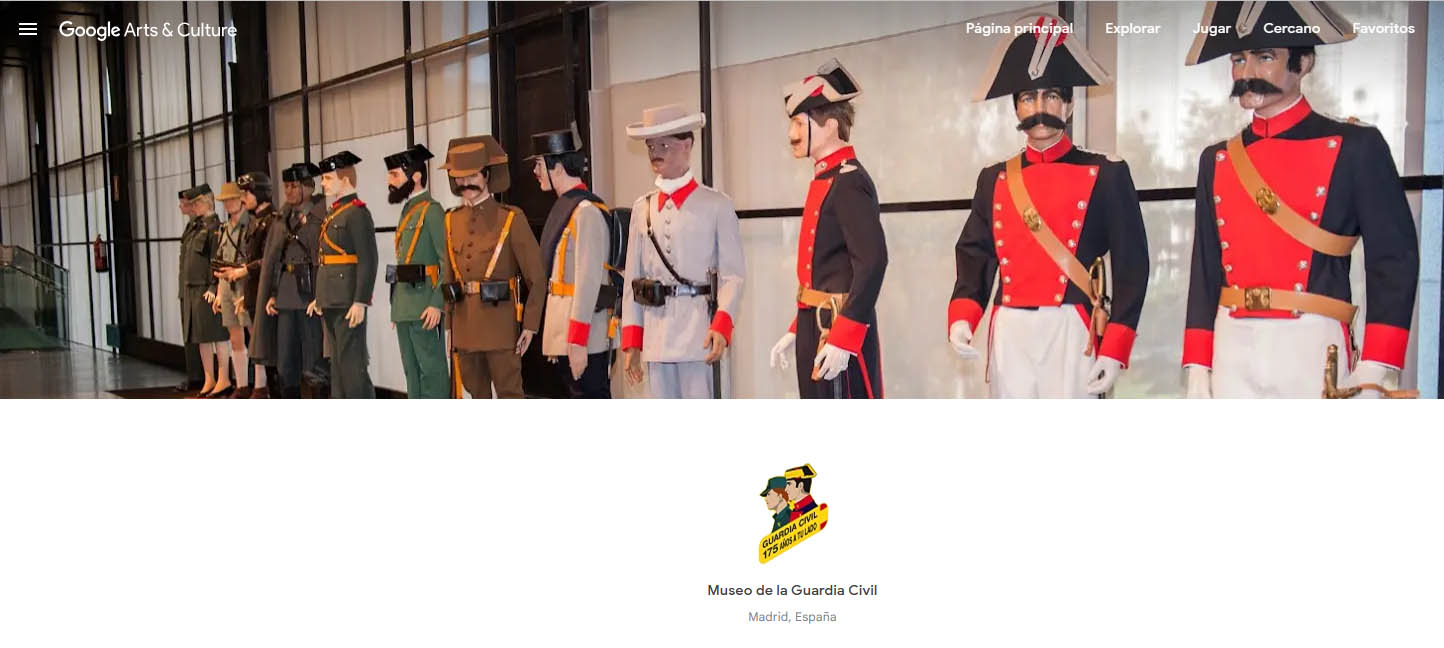museo guardia civil visita virtual
