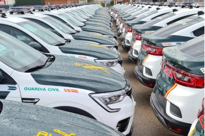 nuevos vehiculos guardia civil