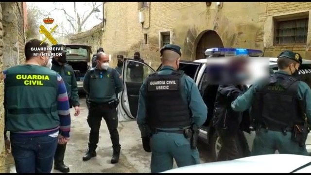 operacion guardia civil en navarra