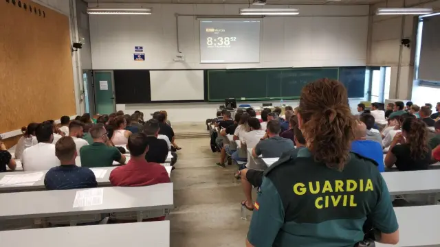 oposiciones examen guardia civil