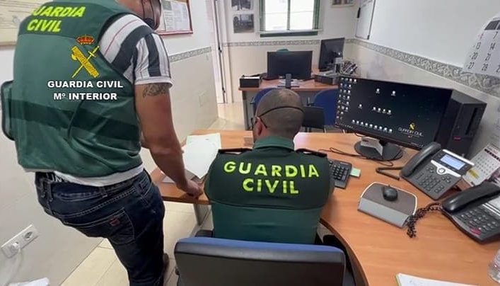 ordenador guardia civil puesto puerto rosario encargados operacion latxerpada