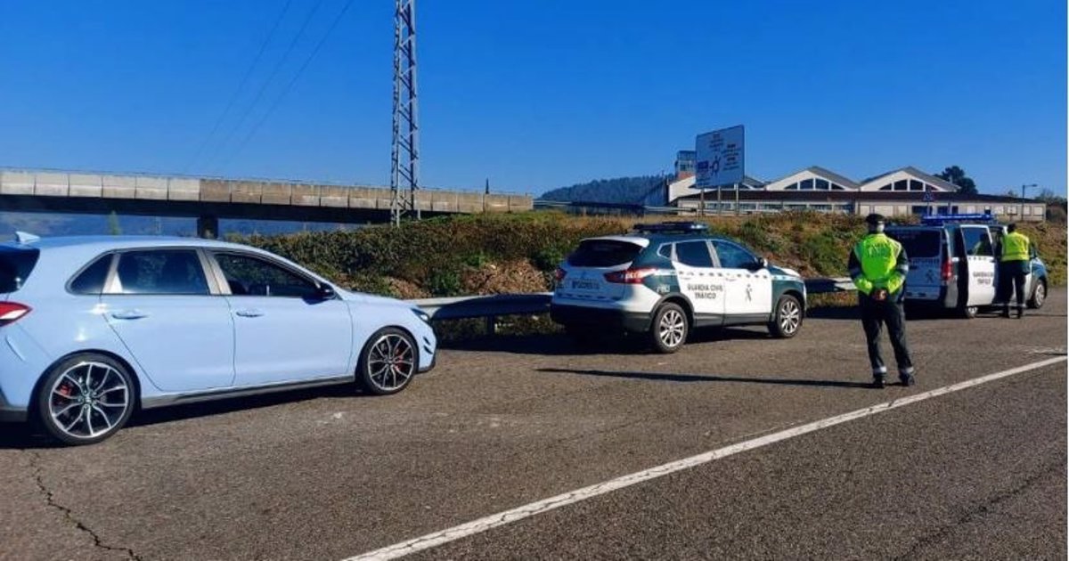 orense exceso velocidad