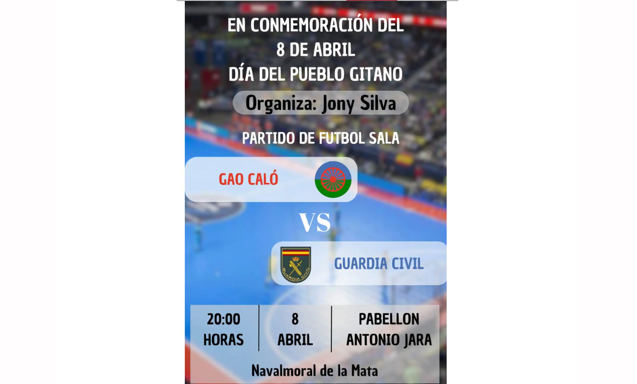 partido futbol sala gitanos guardias