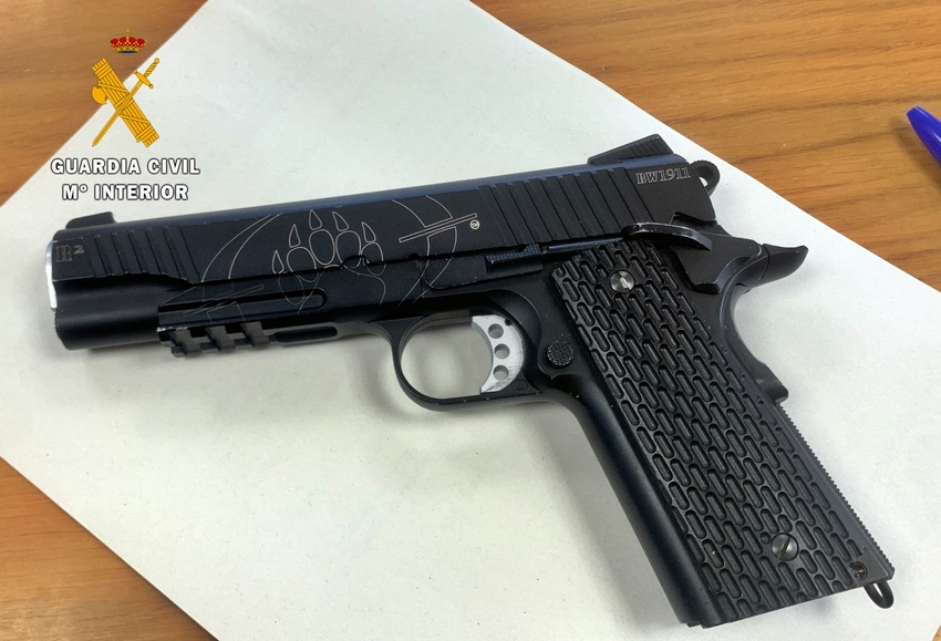 pistola utilizada