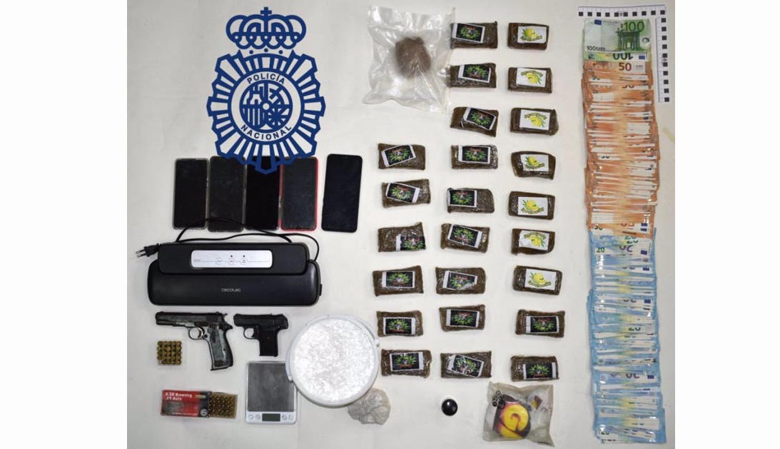 policia nacional material intervenido