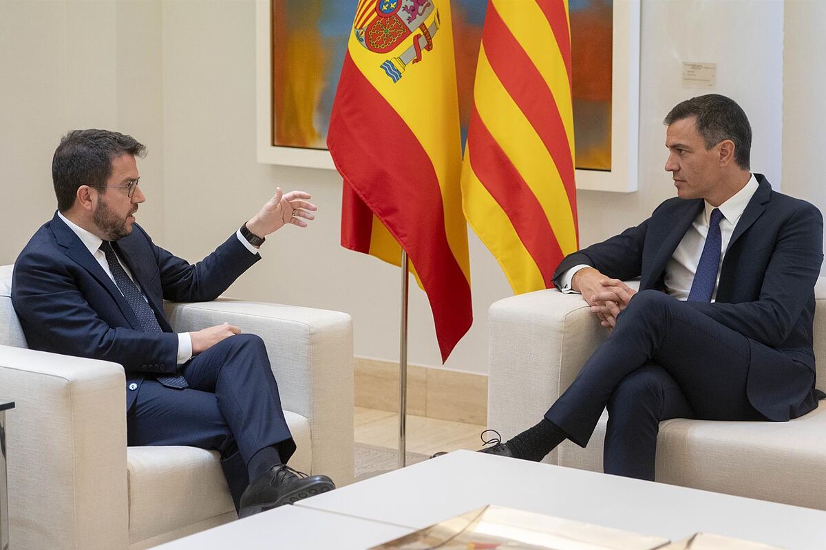 presidentes sanchez y aragonés