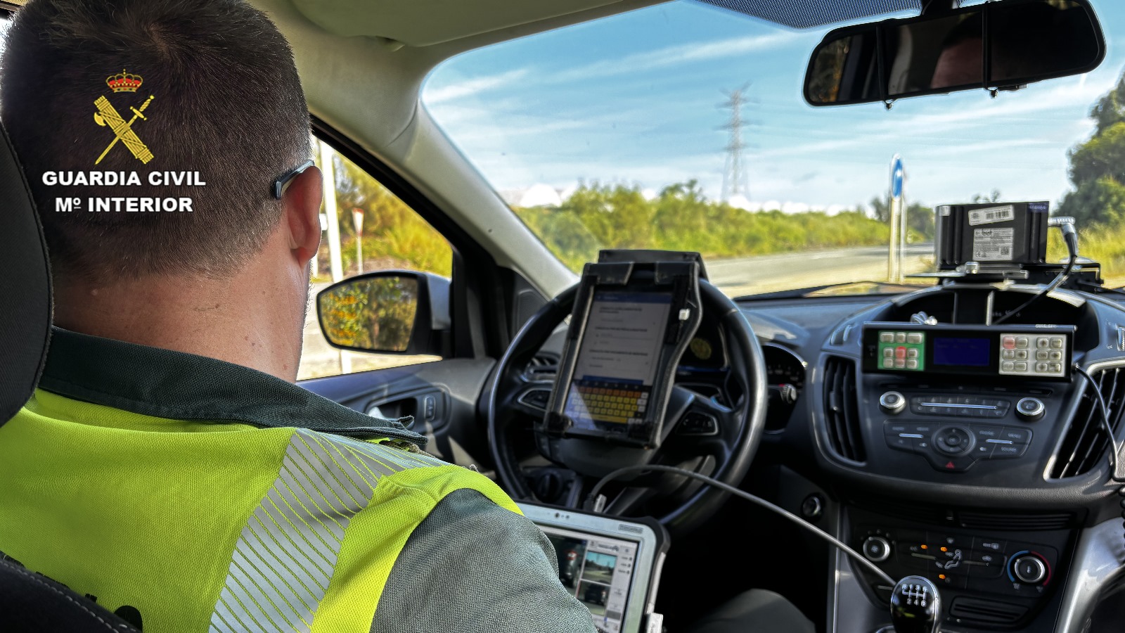 radar movil trafico vehiculo