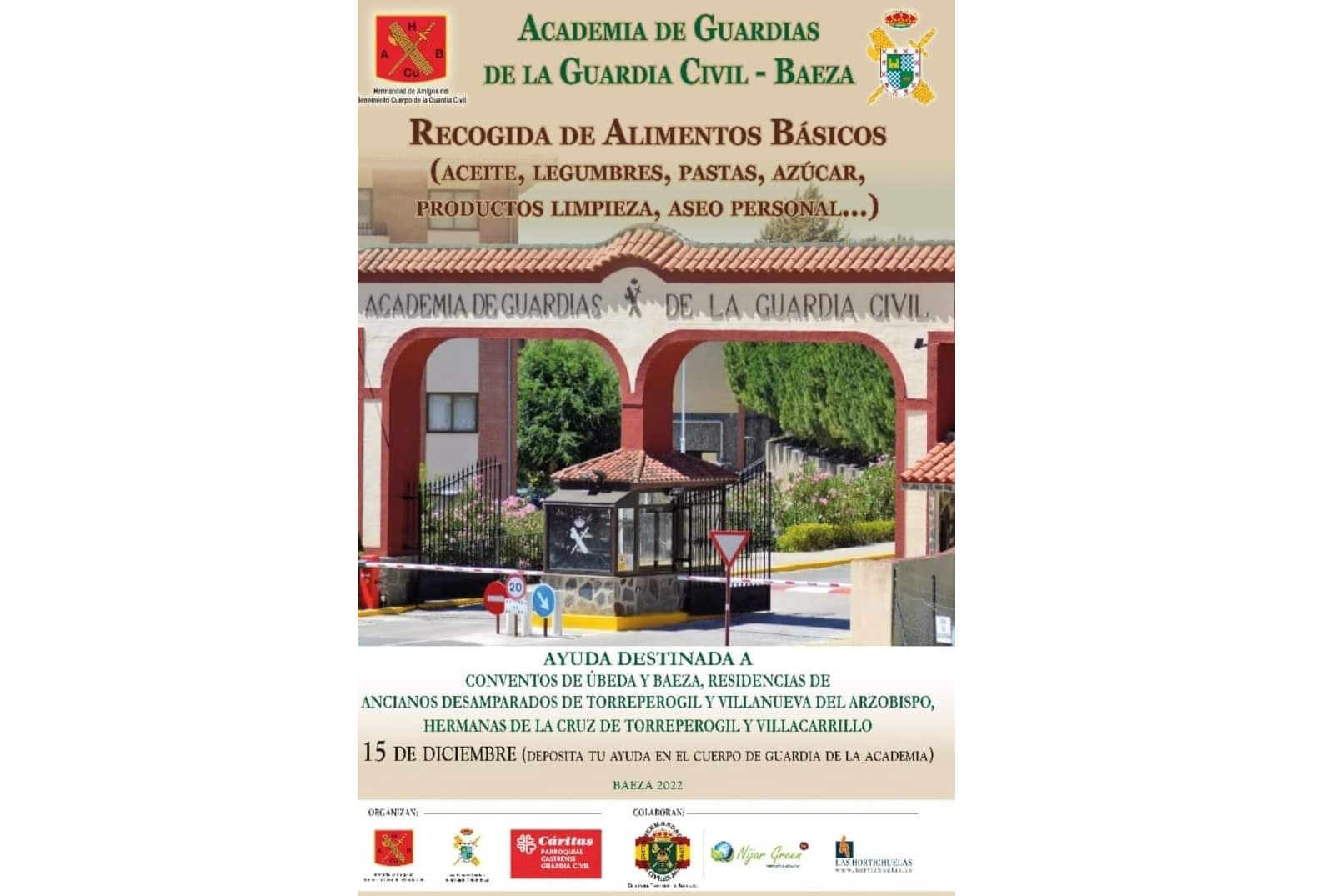recogida alimentos auxiliares
