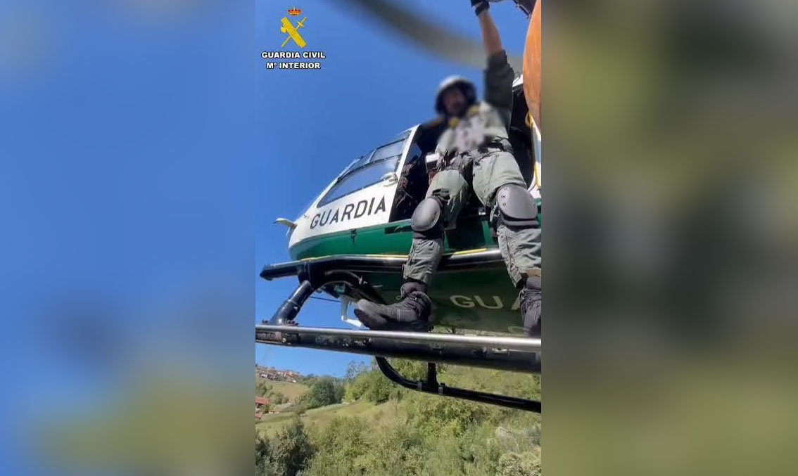 rescate ciclo grua