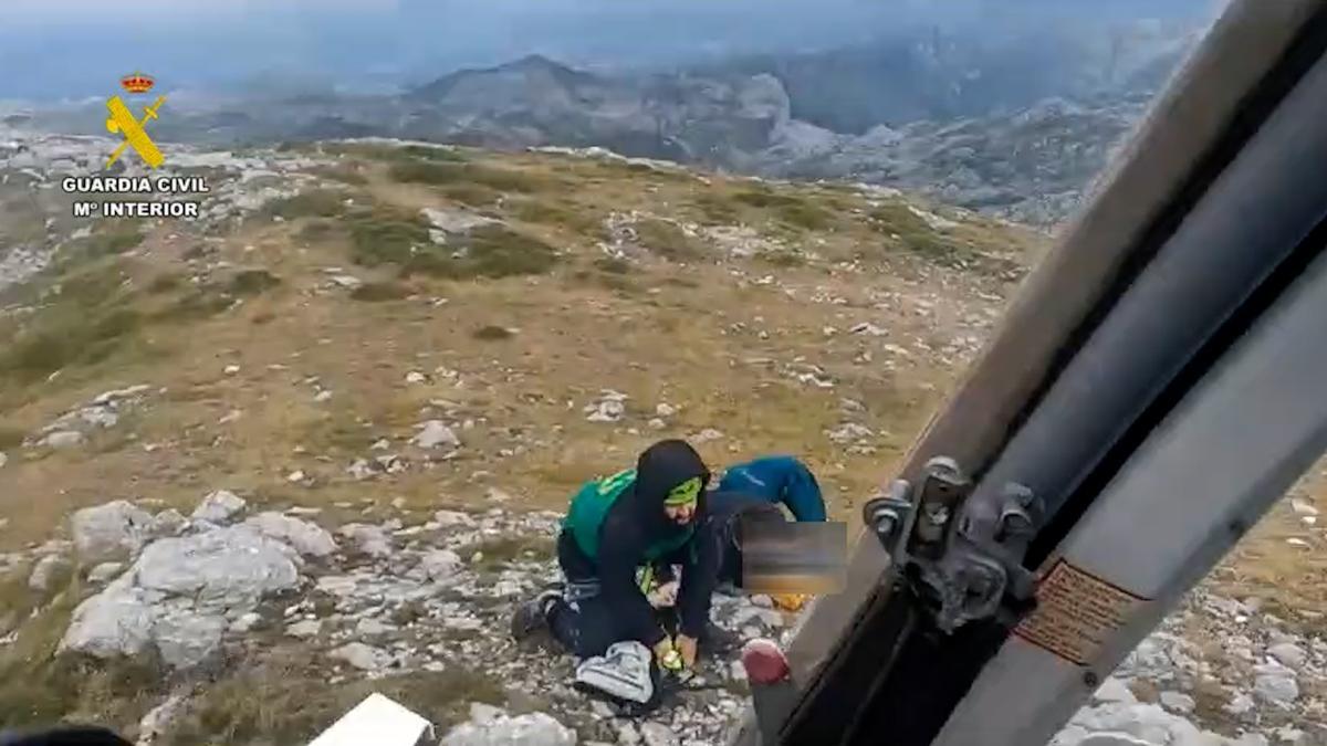 rescate montaña picos europa