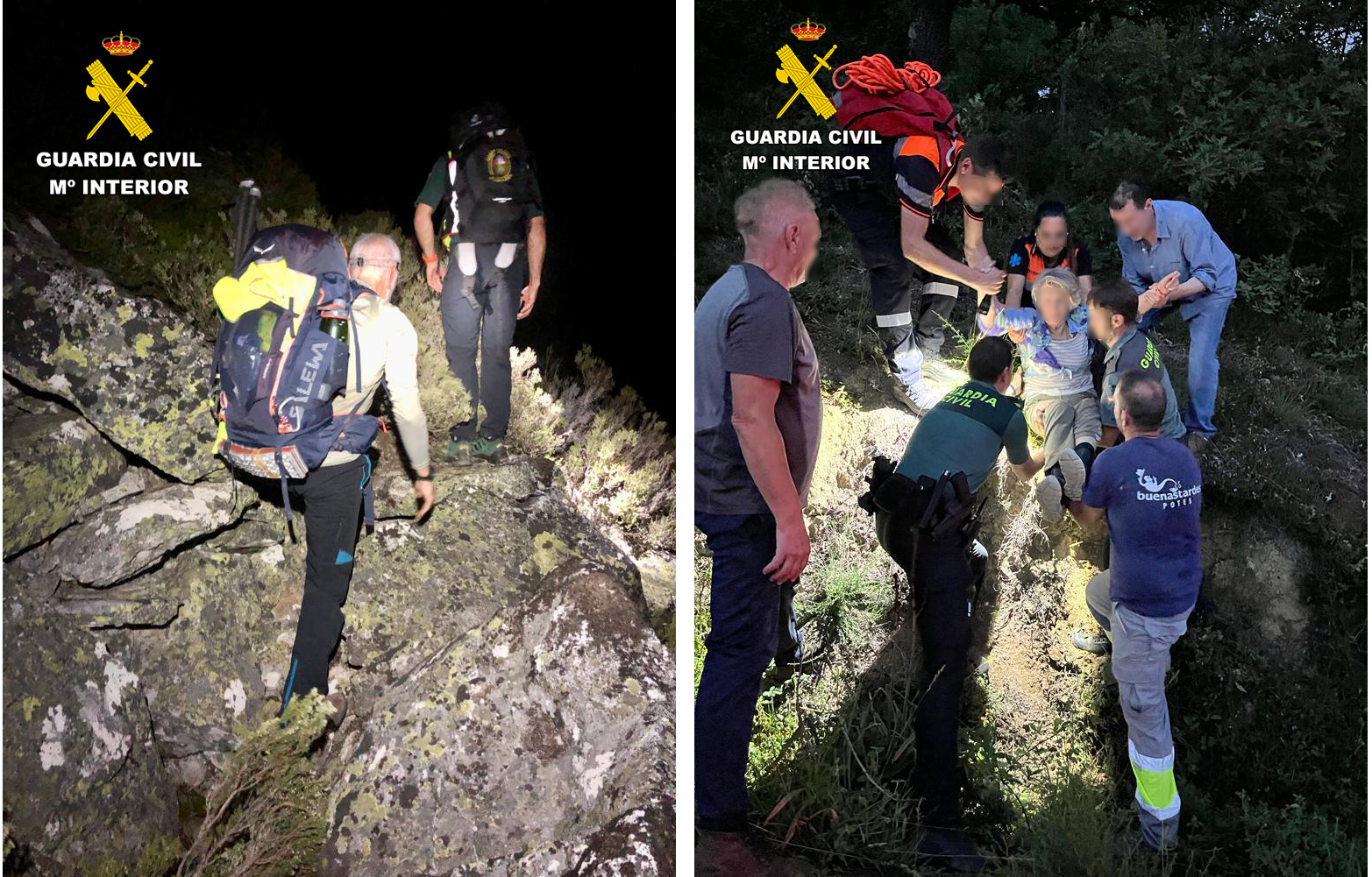 rescate montañero
